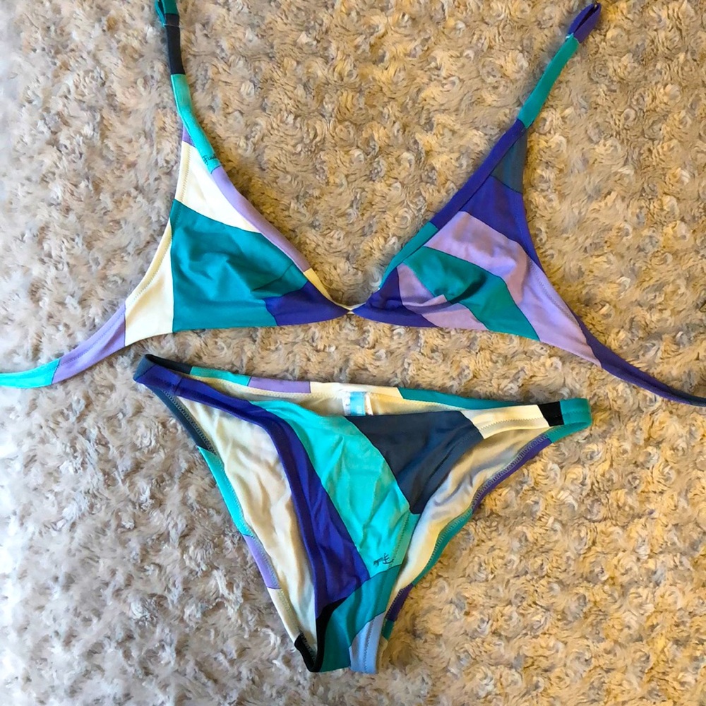 Emilio Pucci vintage pattern bikini